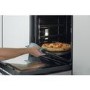 Refurbished Hisense BI64211PX 60cm Single Built In Electric Oven with Pyrolytic Cleaning Stainless Steel