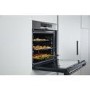 Refurbished Hisense BI64211PX 60cm Single Built In Electric Oven with Pyrolytic Cleaning Stainless Steel