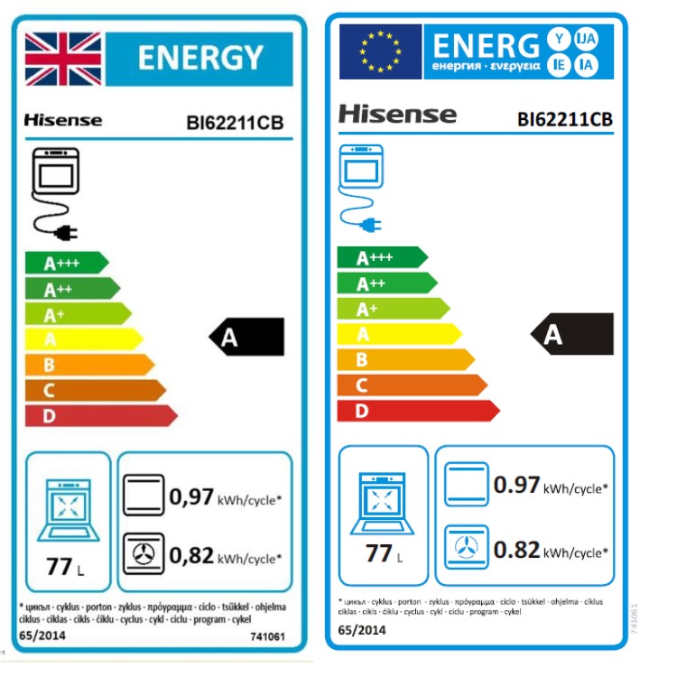 Hisense BI62211CB Electric Single Oven - Black