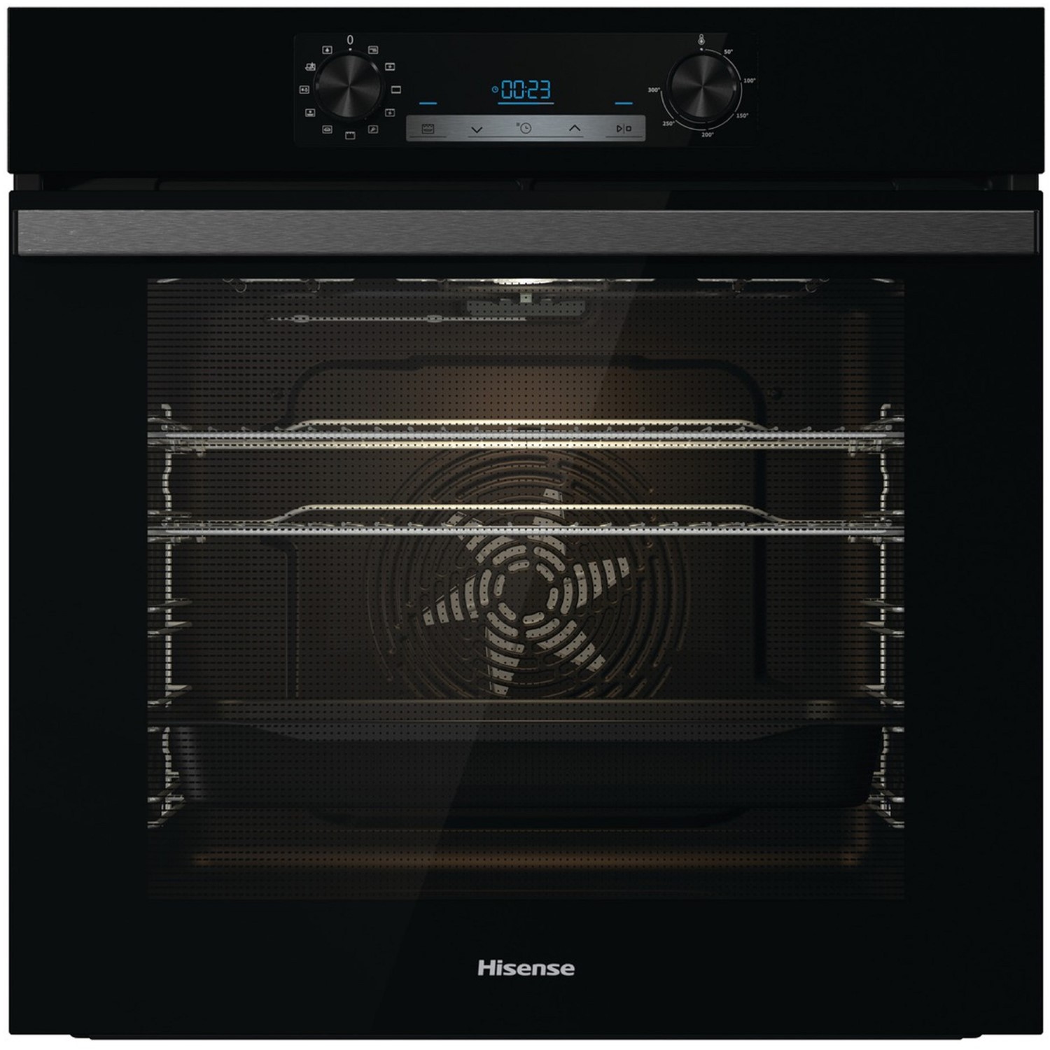Hisense Electric Single Oven with Catalytic Cleaning - Black