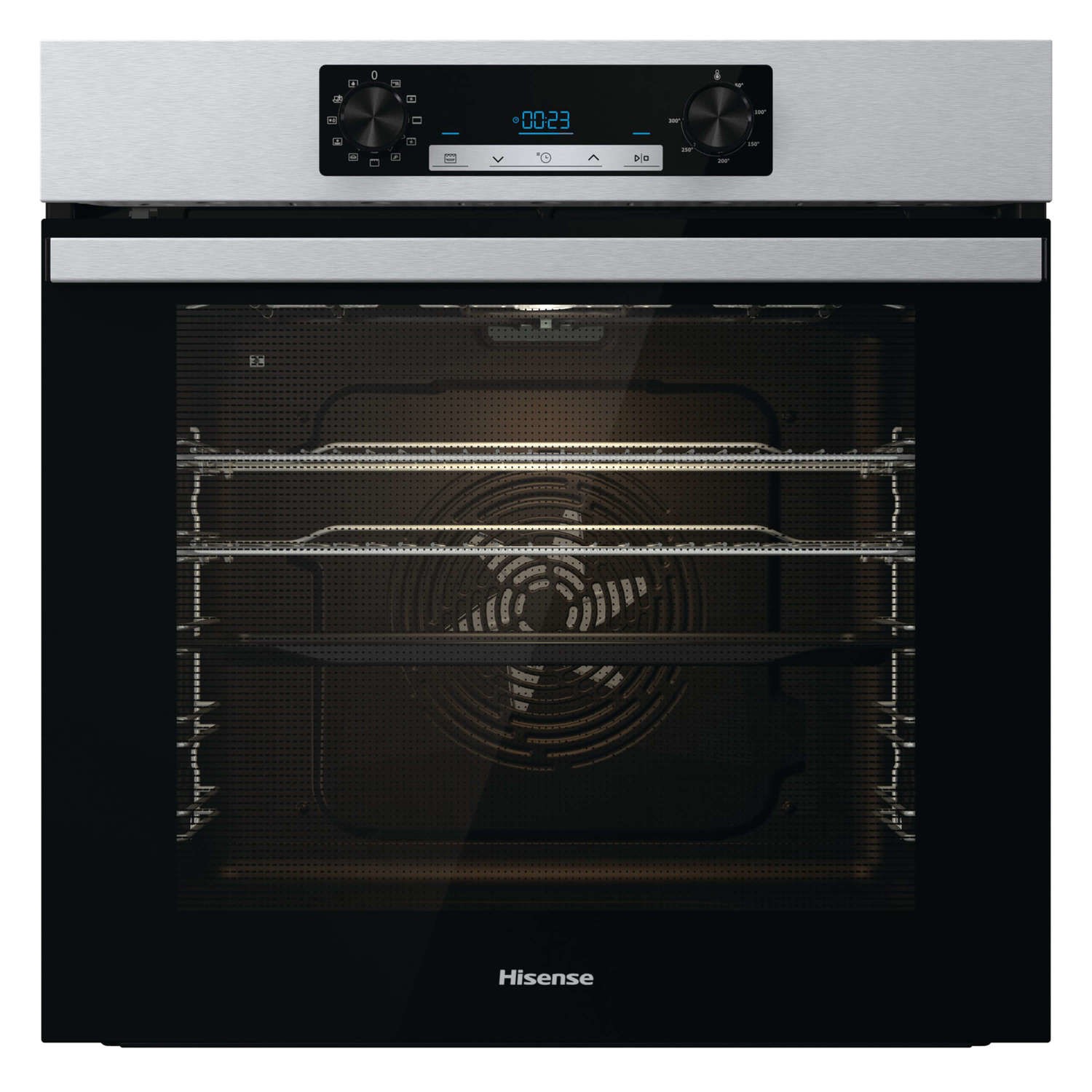 Hisense Electric Single Oven with Catalytic Cleaning - Stainless Steel