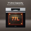Hisense Electric Single Oven with Catalytic Cleaning - Stainless Steel
