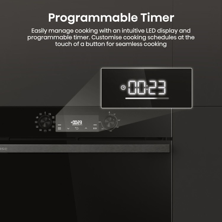 Hisense Hi2 Electric Single Oven - Black