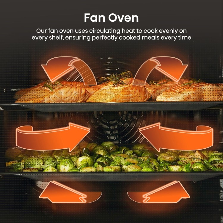Hisense Hi2 Electric Single Oven - Black