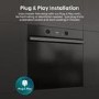 Hisense Hi2 Electric Single Oven - Black