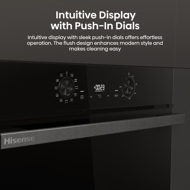 Hisense Hi2 Electric Single Oven - Black