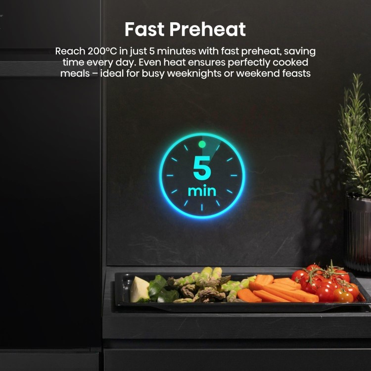 Hisense Hi2 Electric Single Oven - Black