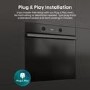 Hisense Hi2 BI624CBPGUK Electric Single Oven - Black