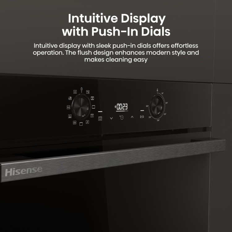 Hisense Hi2 BI624CBPGUK Electric Single Oven - Black