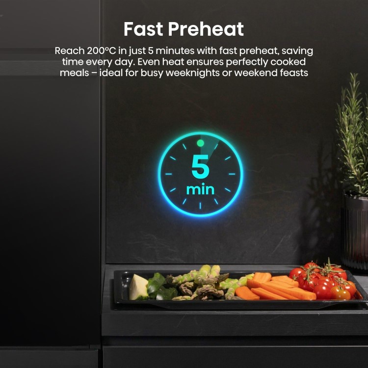 Hisense Hi2 BI624CBPGUK Electric Single Oven - Black