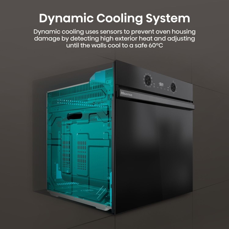 Hisense Hi2 BI624CBPGUK Electric Single Oven - Black