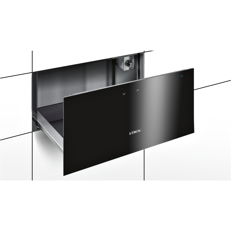 Refurbished Siemens BI630DNS1B 29cm High Warming Drawer Stainless Steel