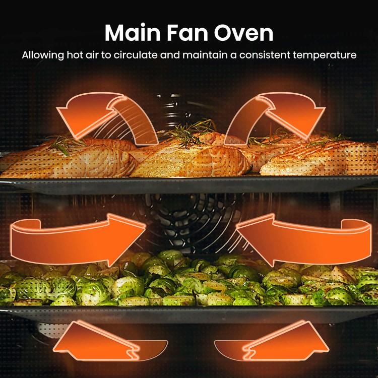 Hisense BI64211PX Electric Self Cleaning Single Oven - Stainless Steel