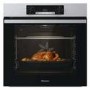 Refurbished Hisense BI64211PX 60cm Single Built In Electric Oven Stainless Steel