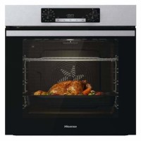 Refurbished Hisense BI64211PX 60cm Single Built In Electric Oven Stainless Steel