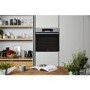 Refurbished Hisense BI64211PX 60cm Single Built In Electric Oven with Pyrolytic Cleaning Stainless Steel