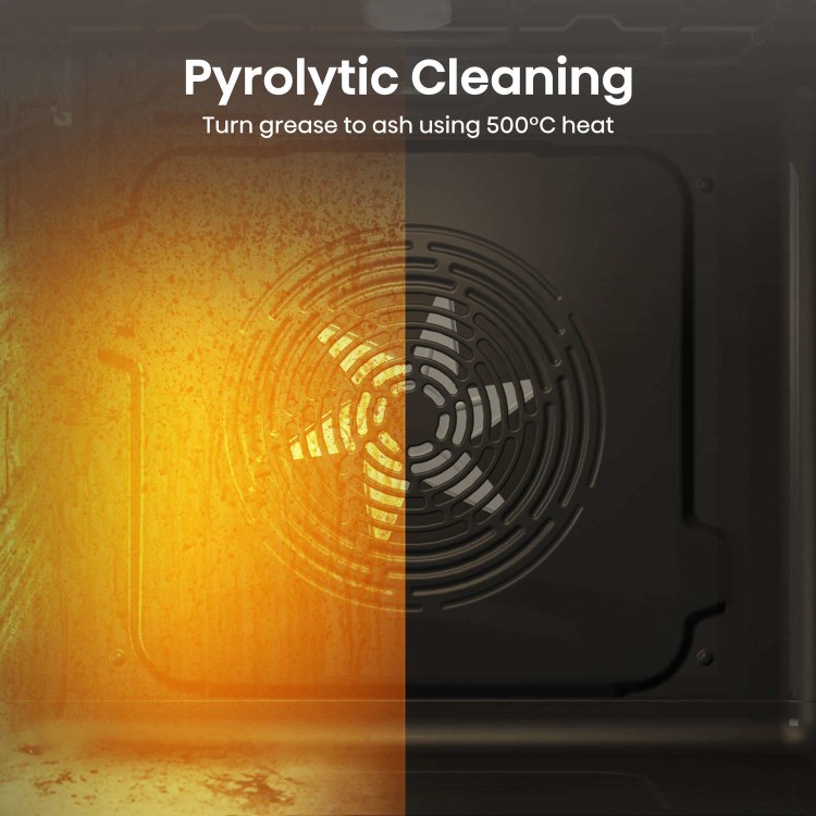 Hisense BI64211PX Electric Self Cleaning Single Oven - Stainless Steel