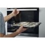 Refurbished Hisense BI64211PX 60cm Single Built In Electric Oven with Pyrolytic Cleaning Stainless Steel