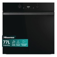 Hisense Hi4 BlackLine Built In Electric Single Steam Oven - Black