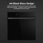 Hisense Hi4 BlackLine Built In Electric Single Steam Oven - Black