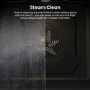 Hisense Hi4 BlackLine Built In Electric Single Steam Oven - Black