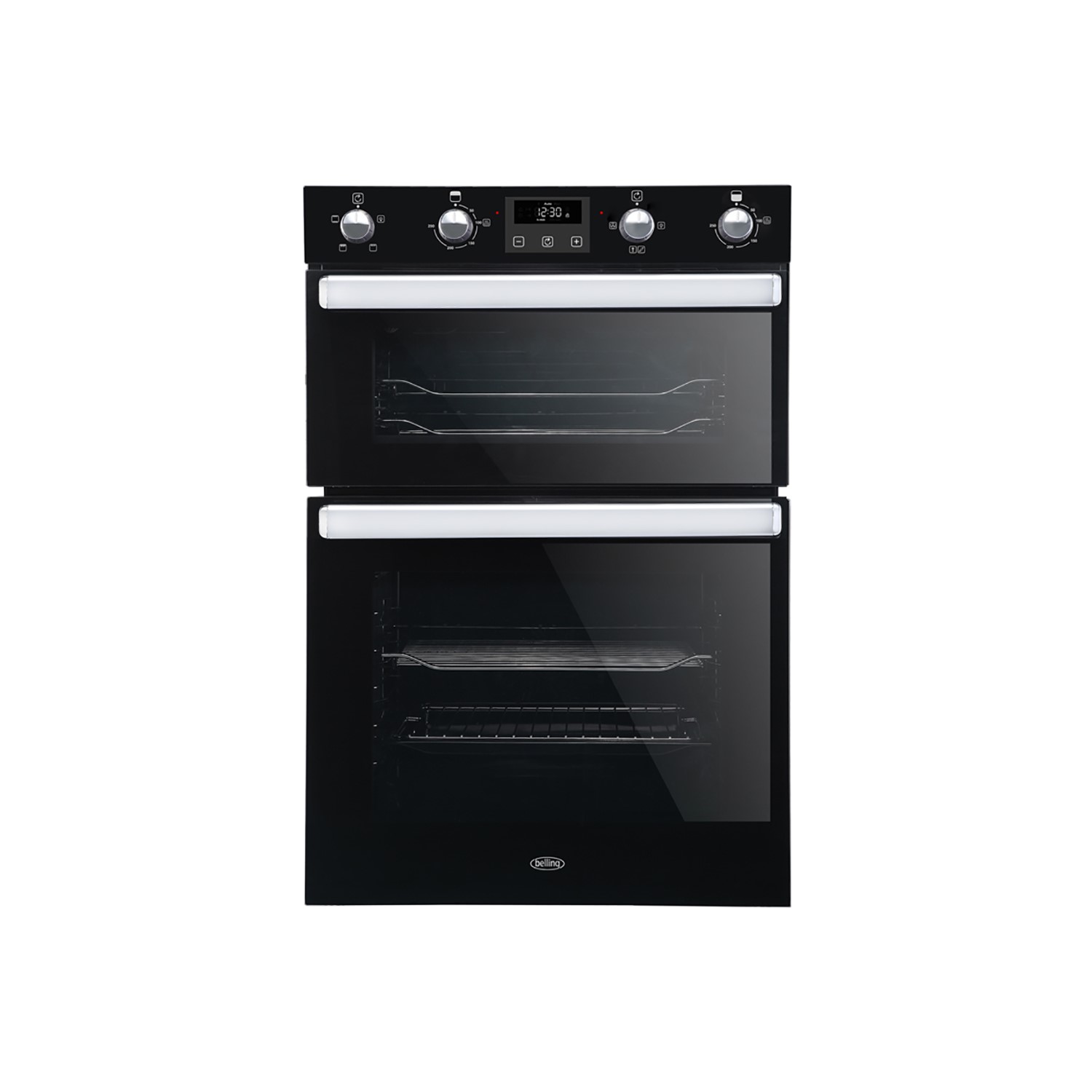 Belling Builtin Electric Fan Double Oven With Programmable Timer