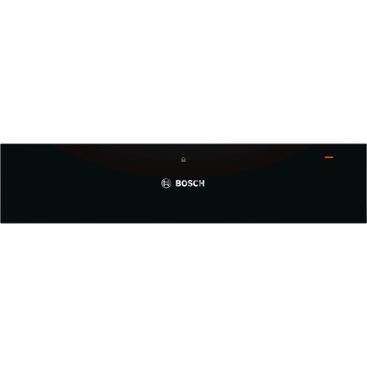 Refurbished Bosch Series 8 14cm High Push-Pull Warming Drawer - Black