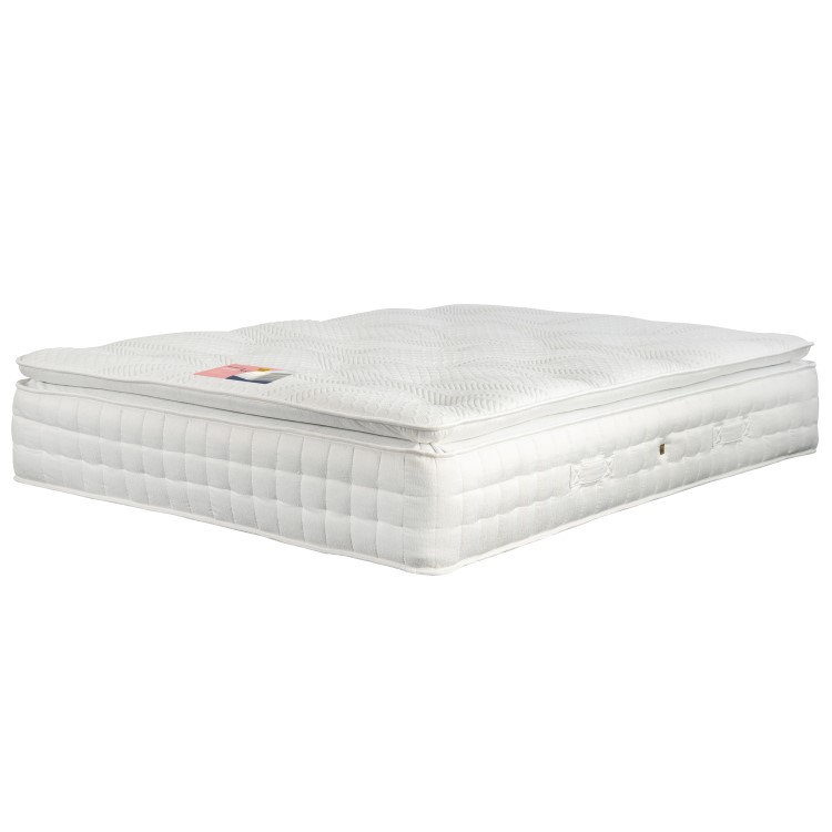 King Size Hybrid Memory Foam Top 2000 Pocket Sprung Pillow Top Mattress - Sleepful Premium