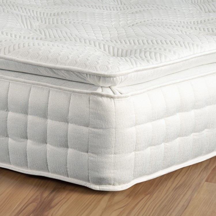 Super King Hybrid Memory Foam Top 2000 Pocket Sprung Pillow Top Mattress - Sleepful Premium