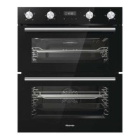Hisense Built-Under Electric Double Oven - Black