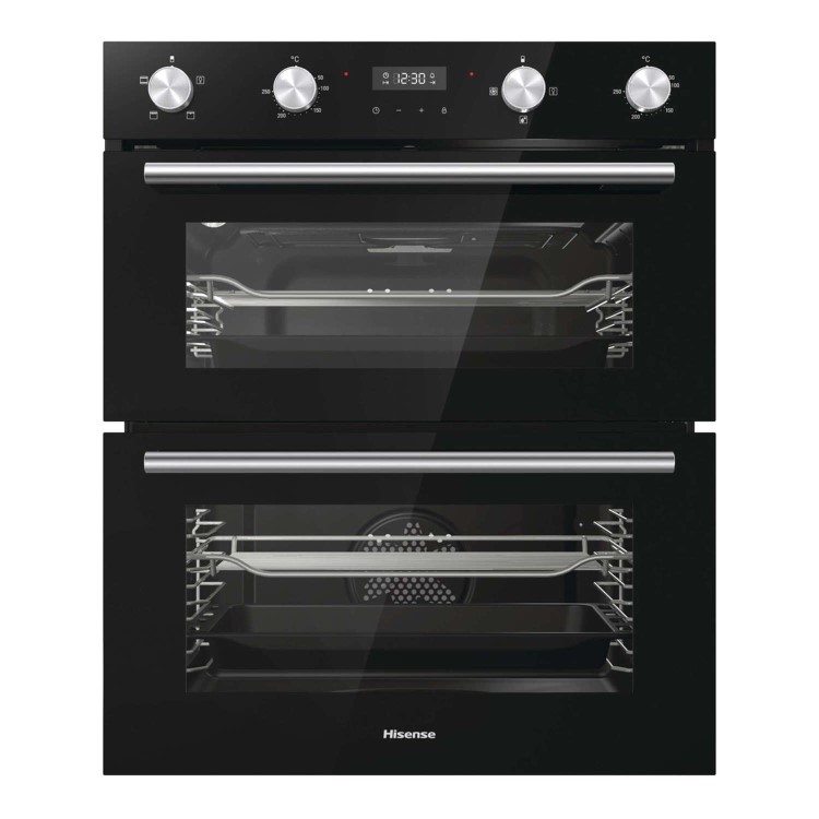 Hisense BID75211BGUK Built-Under Electric Double Oven - Black