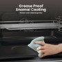 Hisense Built-Under Electric Double Oven - Black