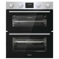 Refurbished Hisense BID75211XUK 60cm Double Built Under Electric Oven Stainless Steel