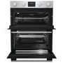 Refurbished Hisense BID75211XUK 60cm Double Built Under Electric Oven Stainless Steel