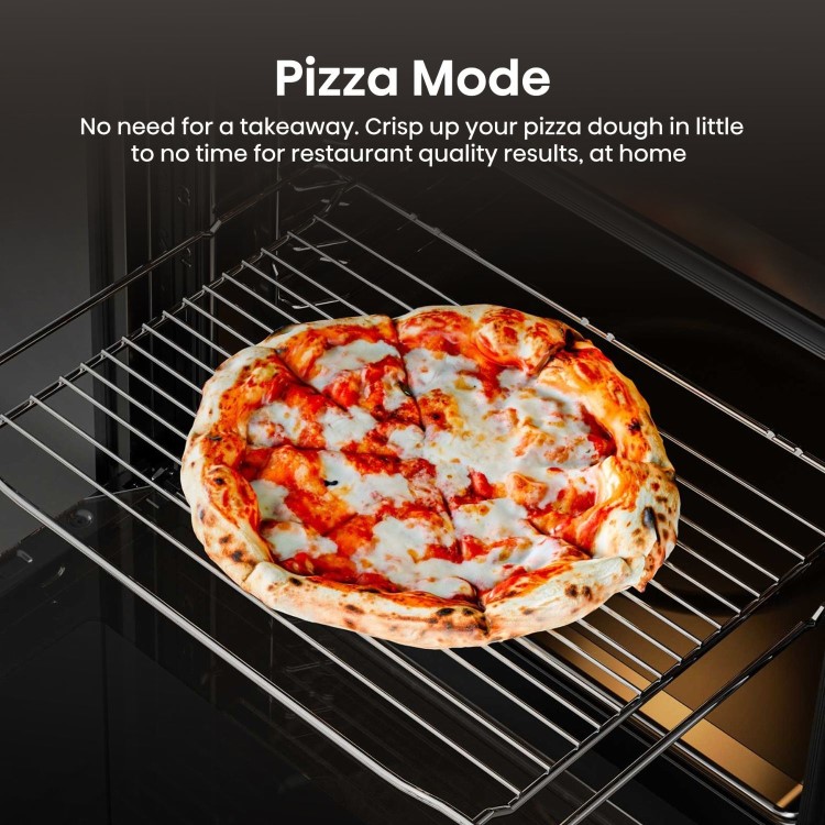 Refurbished Hisense Hi6 BID914221ADBG Built-In Electric Double Oven - Black