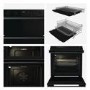 Refurbished Hisense Hi6 BID914221ADBG Built-In Electric Double Oven - Black