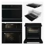 Hisense Hi6 BID914221CDBG Built-In Electric Double Oven - Black