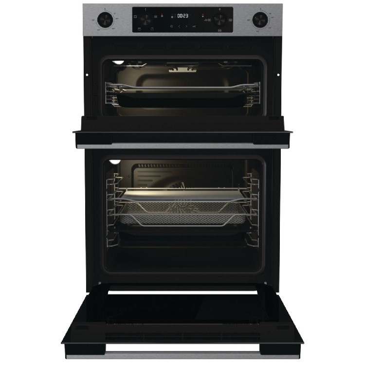 Hisense Hi6 Built-In Electric Double Oven - Stainless Steel