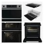 Hisense Hi6 Built-In Electric Double Oven - Stainless Steel