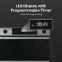 Hisense Hi6 Built-In Electric Double Oven - Stainless Steel