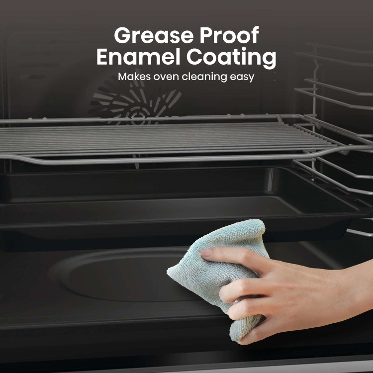 Hisense BID95211BGUK Built-In Electric Double Oven - Black