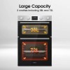 Hisense BID95211XUK Electric Built-In Double Oven - Stainless Steel
