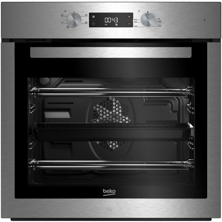 BEKO BIF16300X Big Capacity 5 Function Electric Built-in Fan Single Oven Stainless Steel