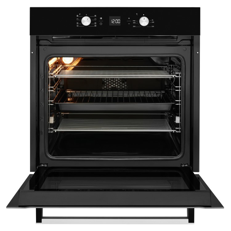 BEKO BIM14300BC 8 Function Electric Built-in Single Oven With LED Programmer Black