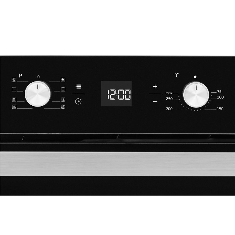 BEKO BIM14300BC 8 Function Electric Built-in Single Oven With LED Programmer Black