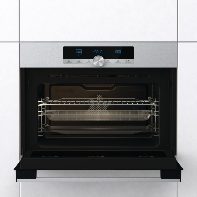 Refurbished Hisense BIM44321AX Built In 50L 1000W Combination Microwave Oven Stainless Steel