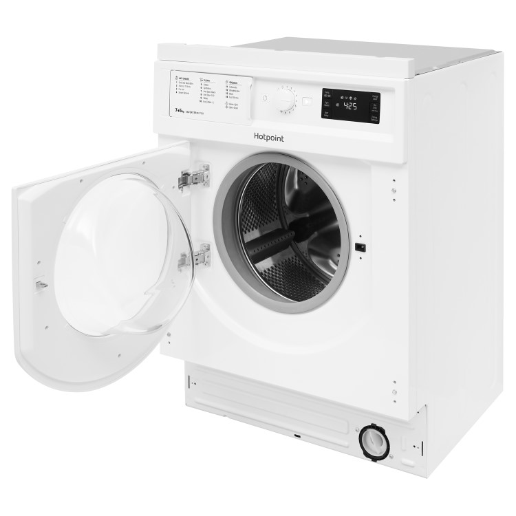 HOTPOINT BIWDHG7148 7kg Wash 5kg Dry 1400rpm Integrated Washer Dryer - White