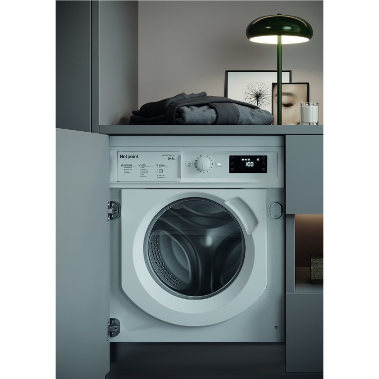 Hotpoint Anti-stain 9kg Wash 6kg Dry Integrated Washer Dryer With Quiet Inverter Motor