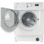 Refurbished Indesit BIWDIL75125UKN Integrated 7/5KG 1200 Spin Washer Dryer