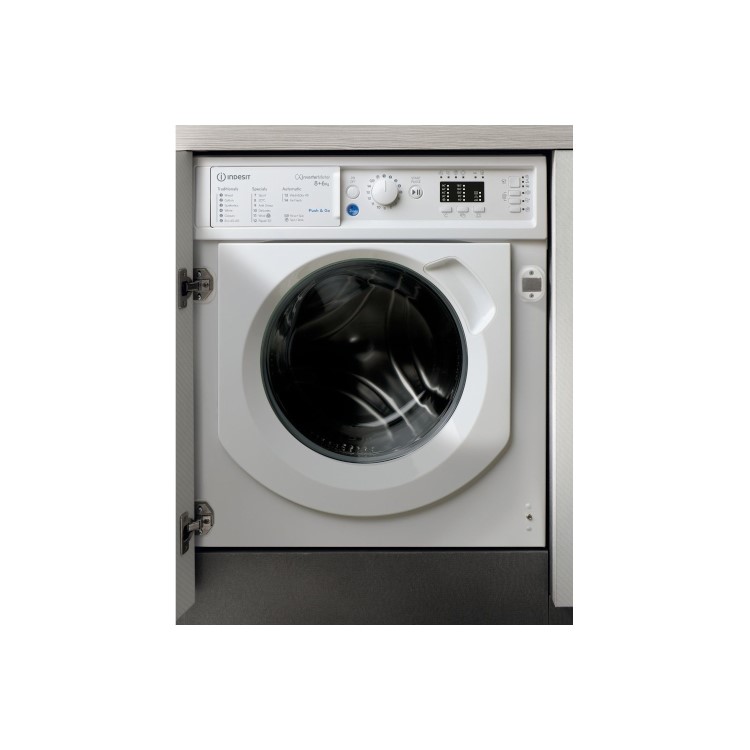 Indesit 8kg Wash 6kg Dry 1200rpm Integrated Washer Dryer
